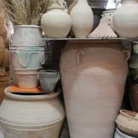 کوزه خمره گلدان سفالی بزرگ دهنه باز کد55|صنایع دستی و سایر لوازم تزئینی|تهران, گلستان (شهرک راه آهن)|دیوار