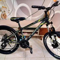 دوچرخه ۲۴ الومبنیوم ..ترمز،دیسکی .برند راپیدو