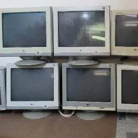 مانیتور crt وledوپوسته کیس،پاور ،کابل برق