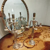 اینه و شمعدان سیلور