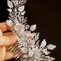 تاج عروس سنجاق شینیون شانه شینیون و بهمراه آموزش