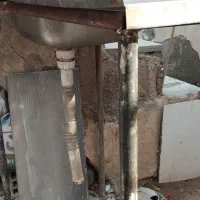 سینک ظرفشویی باپایه|لوازم سرویس بهداشتی|زاهدان, |دیوار