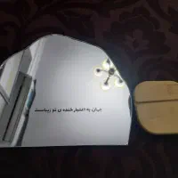 آینه دکوراتیو. آینه دست ساز با متن نوشته شده|آینه|بندر گناوه, |دیوار