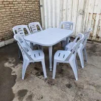 میزوصندلی طرح ویلسون پلاستیکی saba512