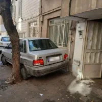 پراید نقره ای ۸۸ دور رنگ|خودرو سواری و وانت|گرگان, |دیوار