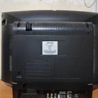 تلوزیون ۲۱اینج درحد نو ودوعدد ساعت دیواری