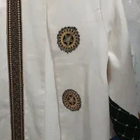 مانتو سفید در حد نو