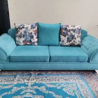 مبل 7 نفره راحتی با ست میز ناهار خوری