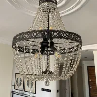 یک جفت لوستر گلابی