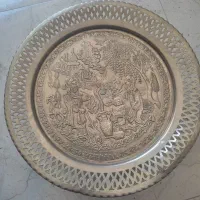 میوه خوری مسی قلم کاری