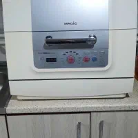 ماشین ظرفشویی ۶ نفره مجیک درحد نو
