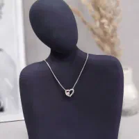 گردنبند خاص نقره جواهری مناسب کادو تولد سالگرد۸۳۰|بدلیجات|تبریز, |دیوار