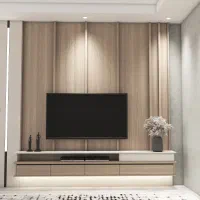 طراحی کمد دیواری و‌tvwall|خدمات پیشه و مهارت|اهواز, زیتون کارمندی|دیوار