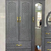 فروش ویژه کمد بزرگ سه درب وکیوم و هایگلاس|جاکفشی، کمد، دراور|سنندج, |دیوار