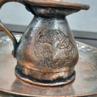 پارچ قدیمی قلم کهنه سایز نایاب