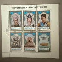 شیت تمبر پهلوی کشور عمان