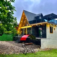 اجاره کلبه سوئدی جکوزی دارجنکلی تو ماسال کد (۲۰)