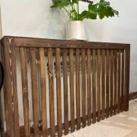 کنسول و رو شوفاژی چوبی