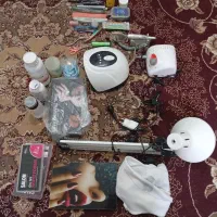 وسایل کاشت ناخن|آرایشی، بهداشتی، درمانی|خفر, |دیوار