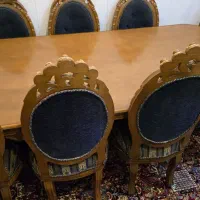 میز ناهارخوری ۱۰ نفره سلطنتی|میز و صندلی غذاخوری|اصفهان, سرتاوه|دیوار