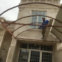 ۷عدد هلال سایبان به اندازه ۳/۴۳متر