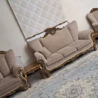 مبل نیمه استیل در حد نو