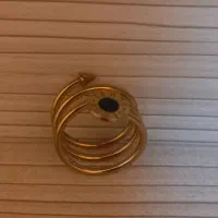 انگشتر استیل  طرح مارپیچ نو