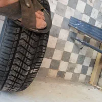 رینگ و لاستیک ایرانی ۱۶۵ بدون پنچری