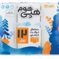 دستمال کاغذی توالت ۱۲ قلو تیشو خارجی، رولی ، دلسی