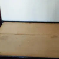 تخت خواب فلزی دونفره|تخت و سرویس خواب|خسروشاه, |دیوار