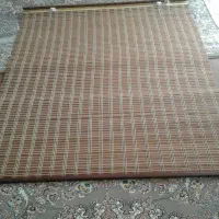 پرده چوبی قدش ۱۵۰ پهناش۱۱۵