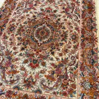 قالیچه خطیبی ابریشم ۶۰ رج جدید آکبند