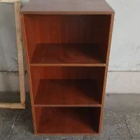 کمد قفسه کتابخانه چوبی تمام ام دی اف