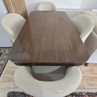 میزو صندلی غذا خوری ۴نفره|میز و صندلی غذاخوری|گنبد کاووس, |دیوار