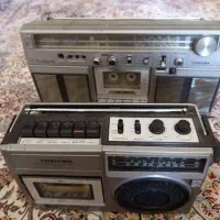 رادیو ضبط قدیمی توشیبا