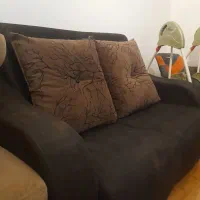 مبل نیم ست تمام پارچه