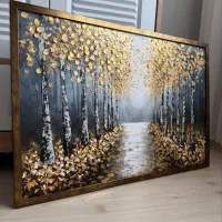 سفارش تابلو نقاشی برجسته رنگ روغن تکسچر