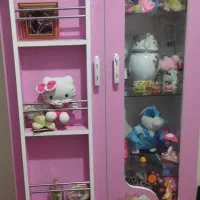 کمد دخترانه و میز  تحریر دخترانه|جاکفشی، کمد، دراور|پاکدشت, حصار امیر|دیوار