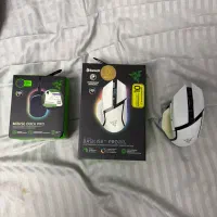 Razer basilisk V3 Pro white + razer mouse dock pro