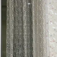 پرده توری پانچی سالم و شیک