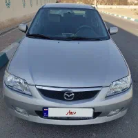 مزدا 323 اف ال نقره ای مدل 1383