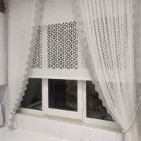 پرده زبرا چاپی  کرکره  ورتیکال دی کی پانچ