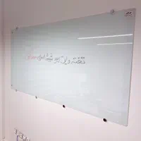 تخته وایت برد شیشه ای (رنگ کوره 700 درجه)گلس برد|لوازم التحریر|تهران, شهرک ولیعصر جنوبی|دیوار