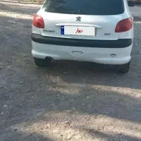 ۲۰۶مدل۸۵سفید در حد 95قابل معاوضه|خودرو سواری و وانت|جیرفت, |دیوار