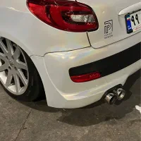 منبع اگزوز ۲۲۰ بنزی سنتر فولادی سراگزوز ارسی