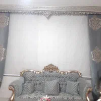پرده زبرا|پرده، رانر، رومیزی|چهاردانگه (تهران), |دیوار