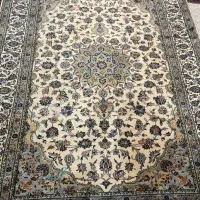 فرش دستباف ۹ متری کاشان(اصفهانیان)درحد نو