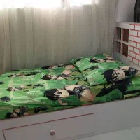 تخت کودک همراه تشک|تخت و سرویس خواب|رشت, حومه رشت|دیوار