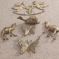 جاکلیدی برنز و دیوار کوب برنز