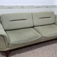 مبل ۷ نفره با جلومبلی چوبی